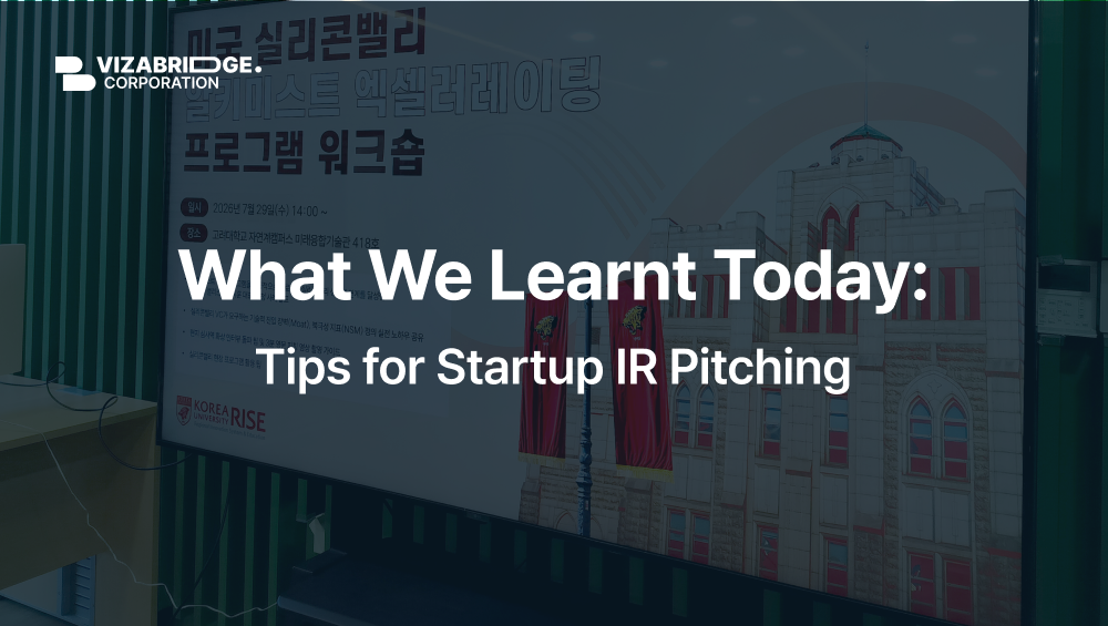 What We Learnt Today: Tips for Startup IR Pitching