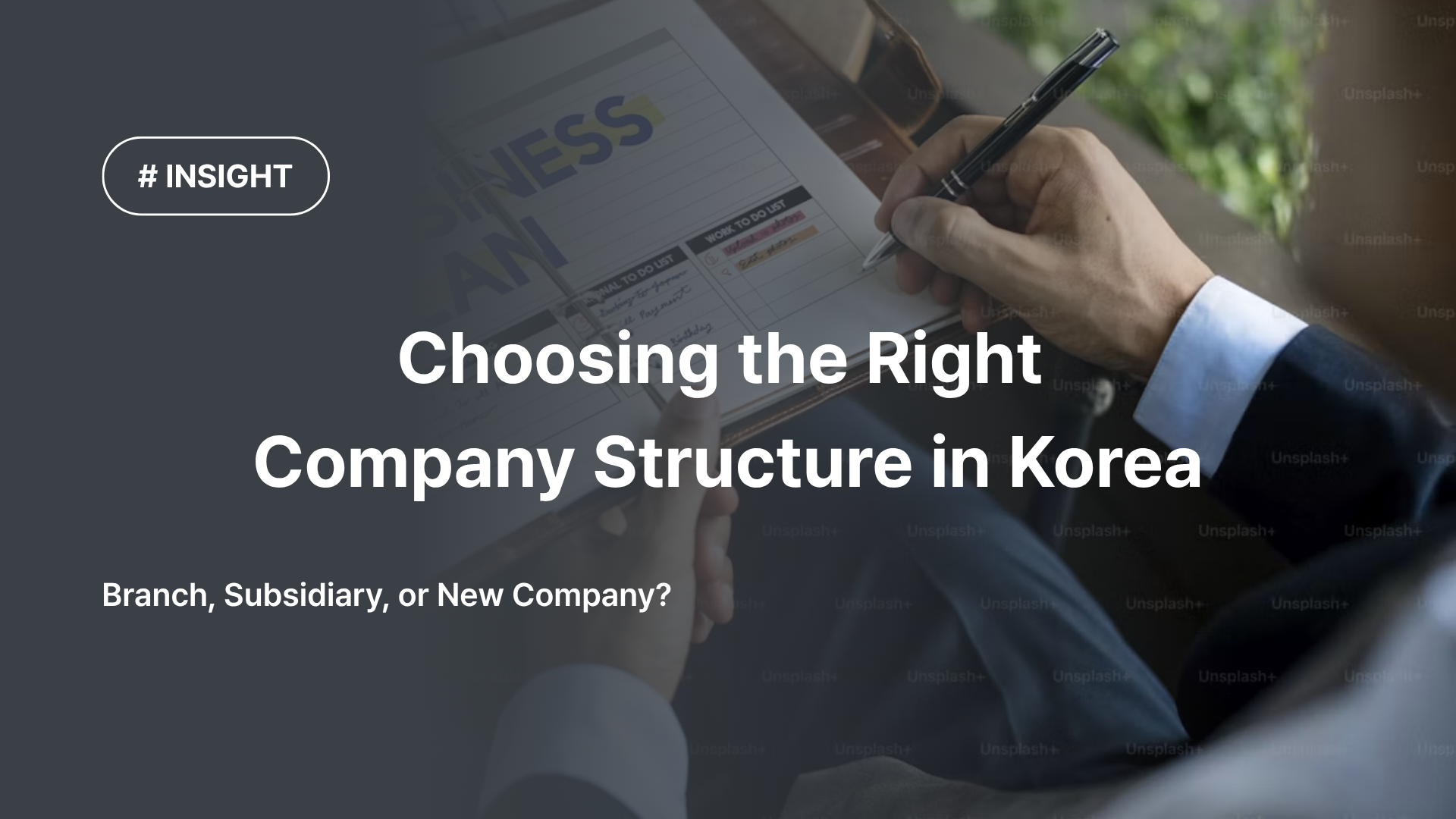 Branch, Subsidiary, or New Company? Choosing the Right Structure in Korea