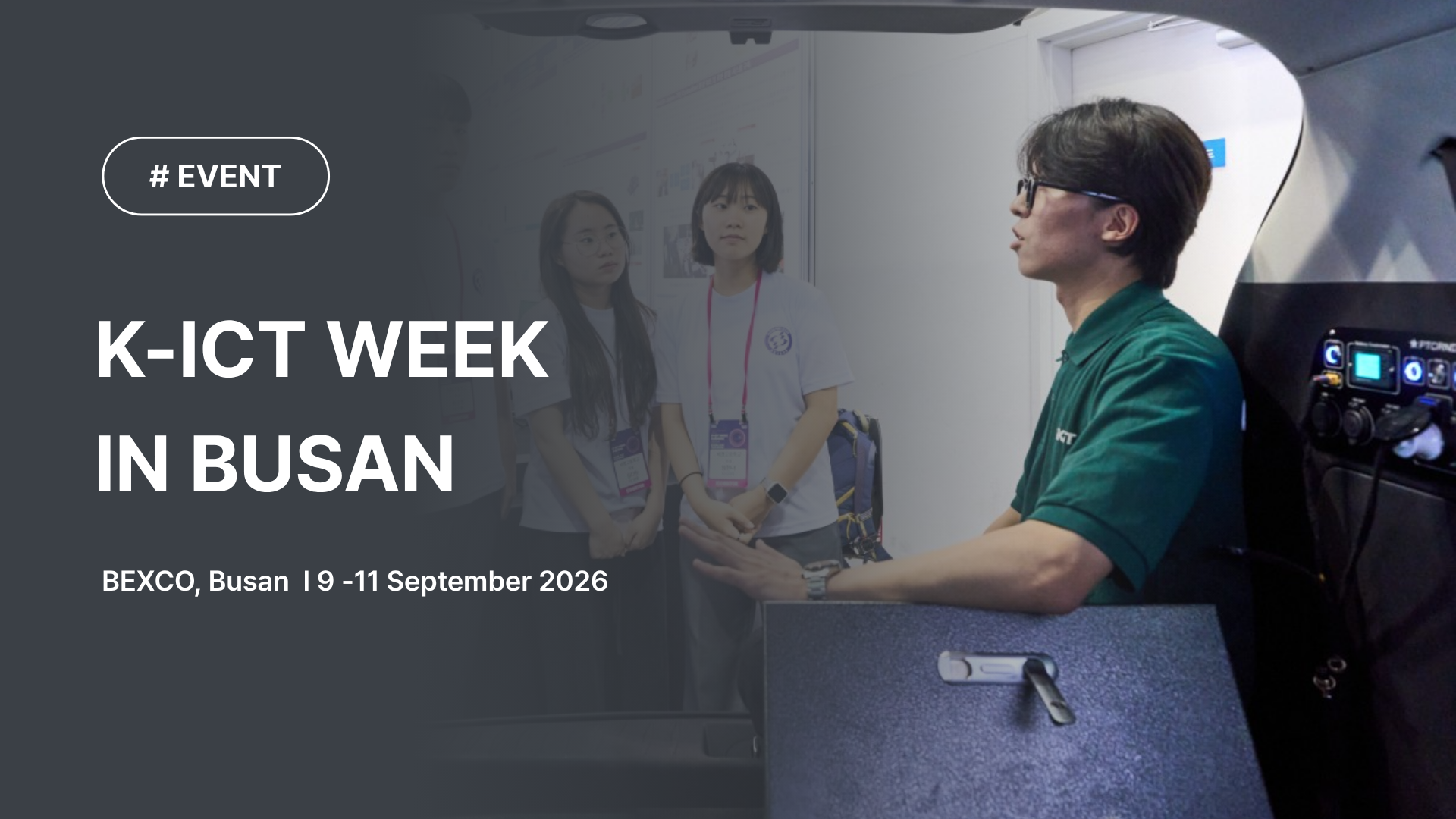 K-ICT WEEK in BUSAN: The Tri-Expo Powerhouse Shaping Korea’s Industrial AI
